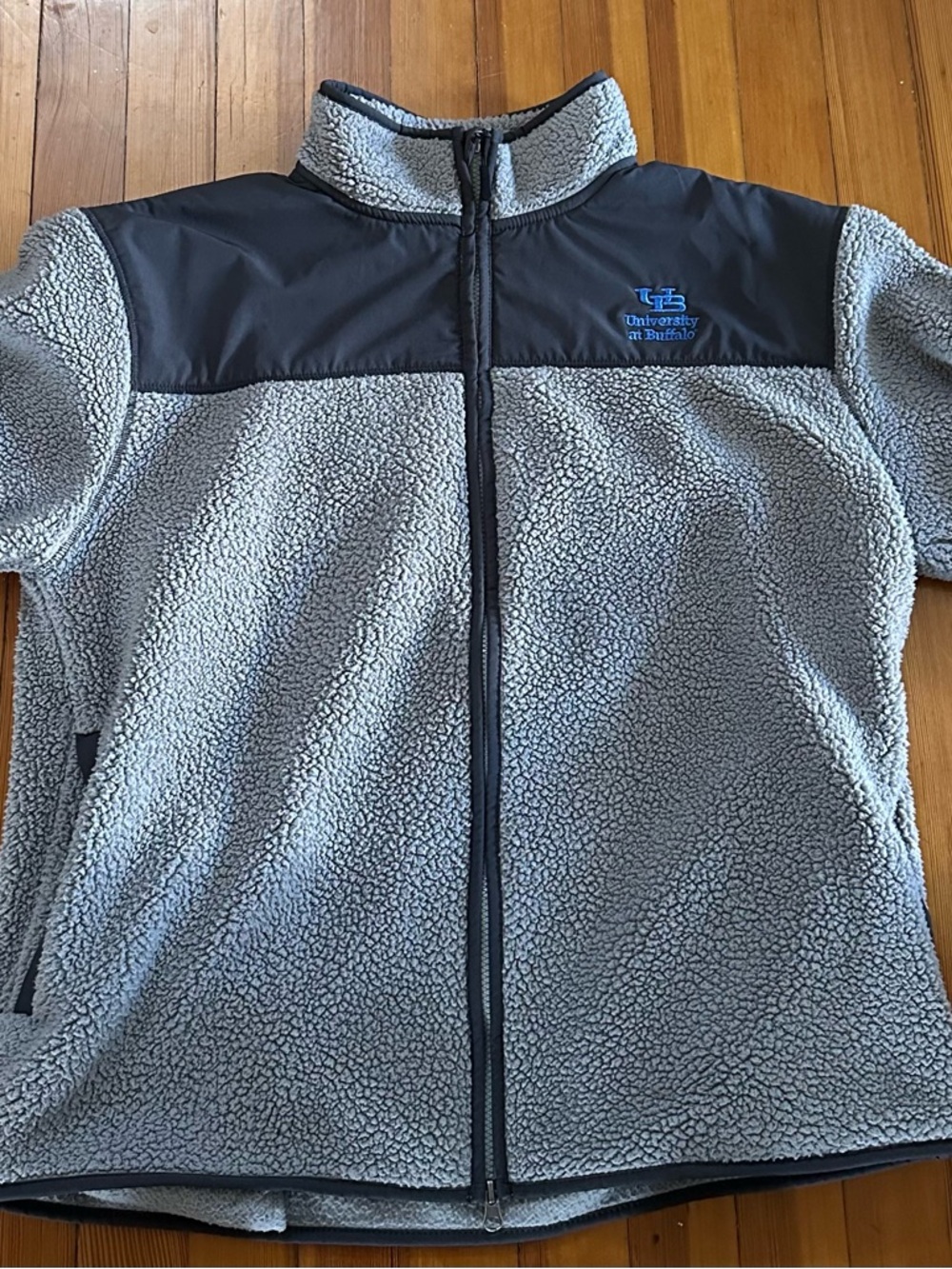University of Buffalo fleece pile jacket